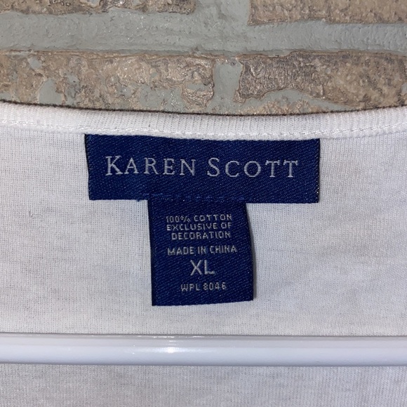 ✅Karen Scott Sleeveless Top - Picture 3 of 5